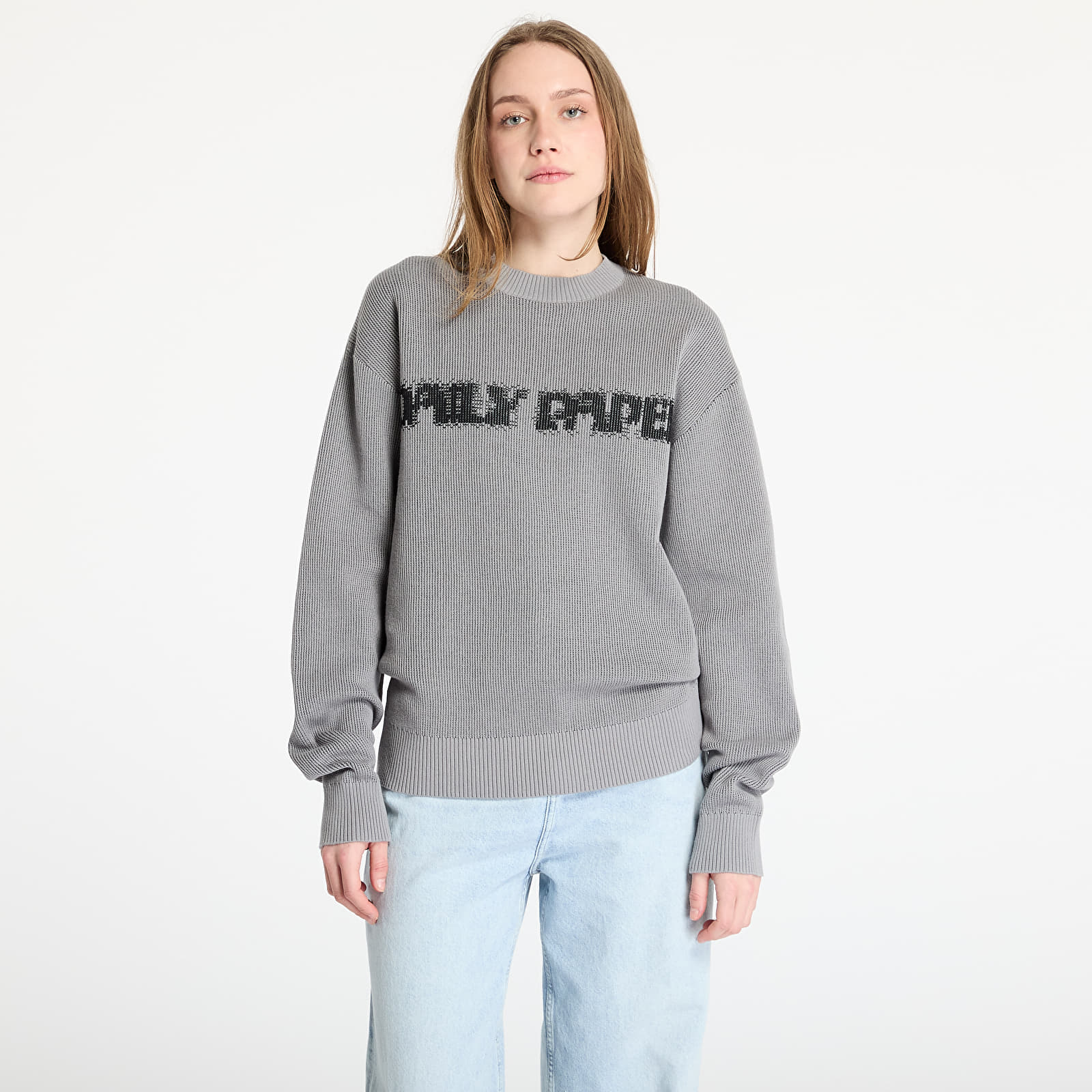 Men's sweaters Daily Paper Logo Knit Sweater UNISEX Wet Weather