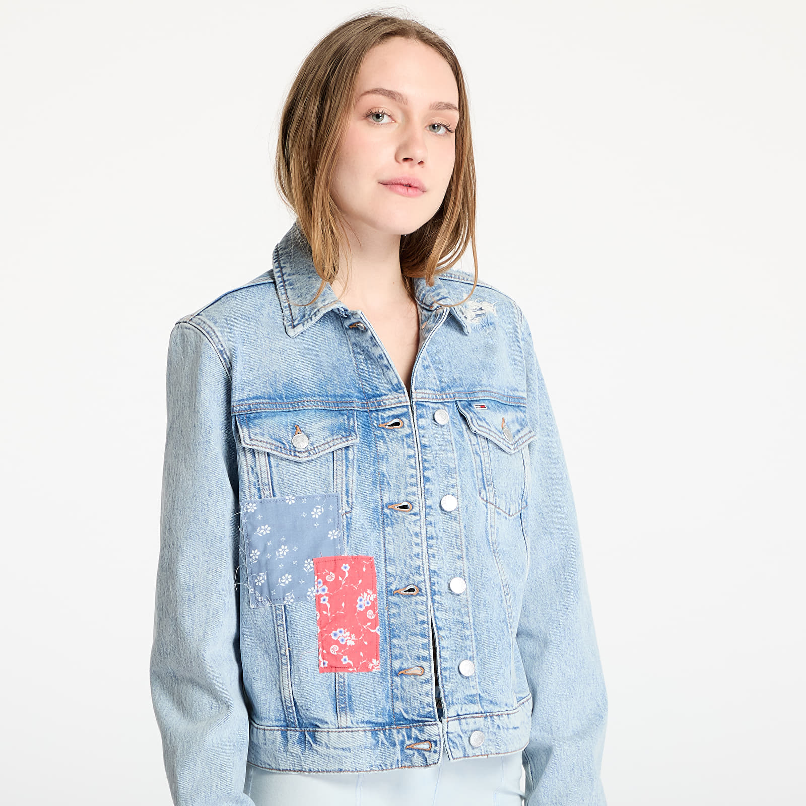 Ženske jakne Tommy Jeans Classic Trucker Jacket Denim
