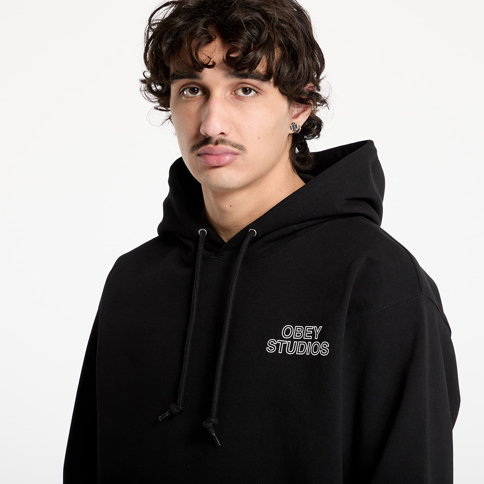 Men's sweatshirts OBEY Studios Palette Black