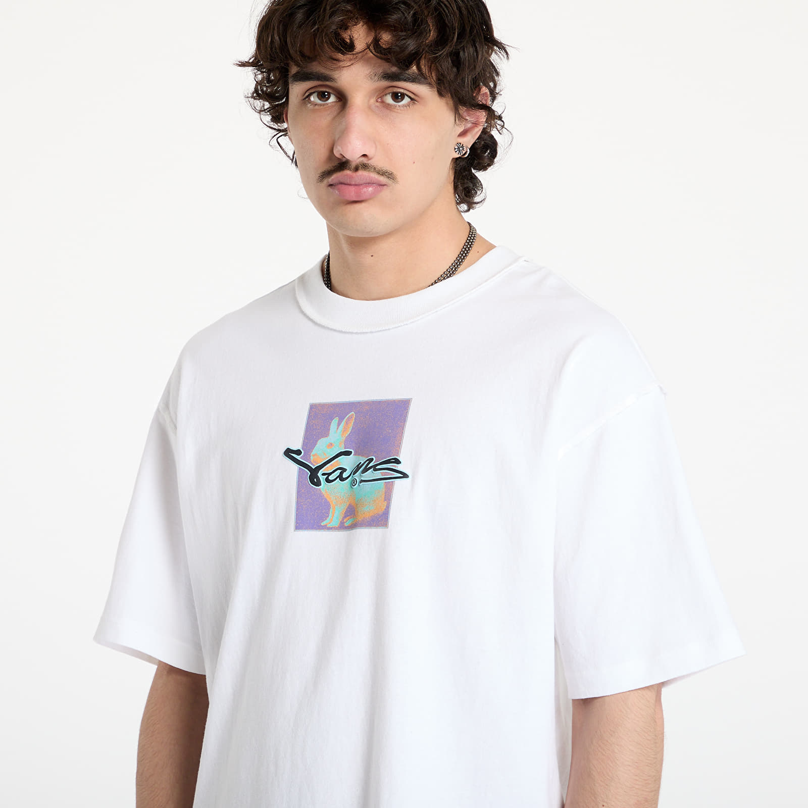 Camisetas hombre Vans LX Down The Rabbit Hole T-Shirt White