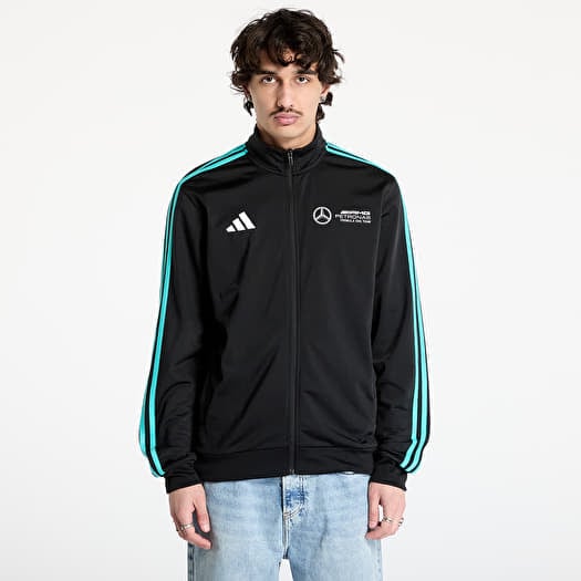 Mikina adidas Mercedes - Amg Petronas Formula One Team Dna Track Top Men Black/ Black/ White