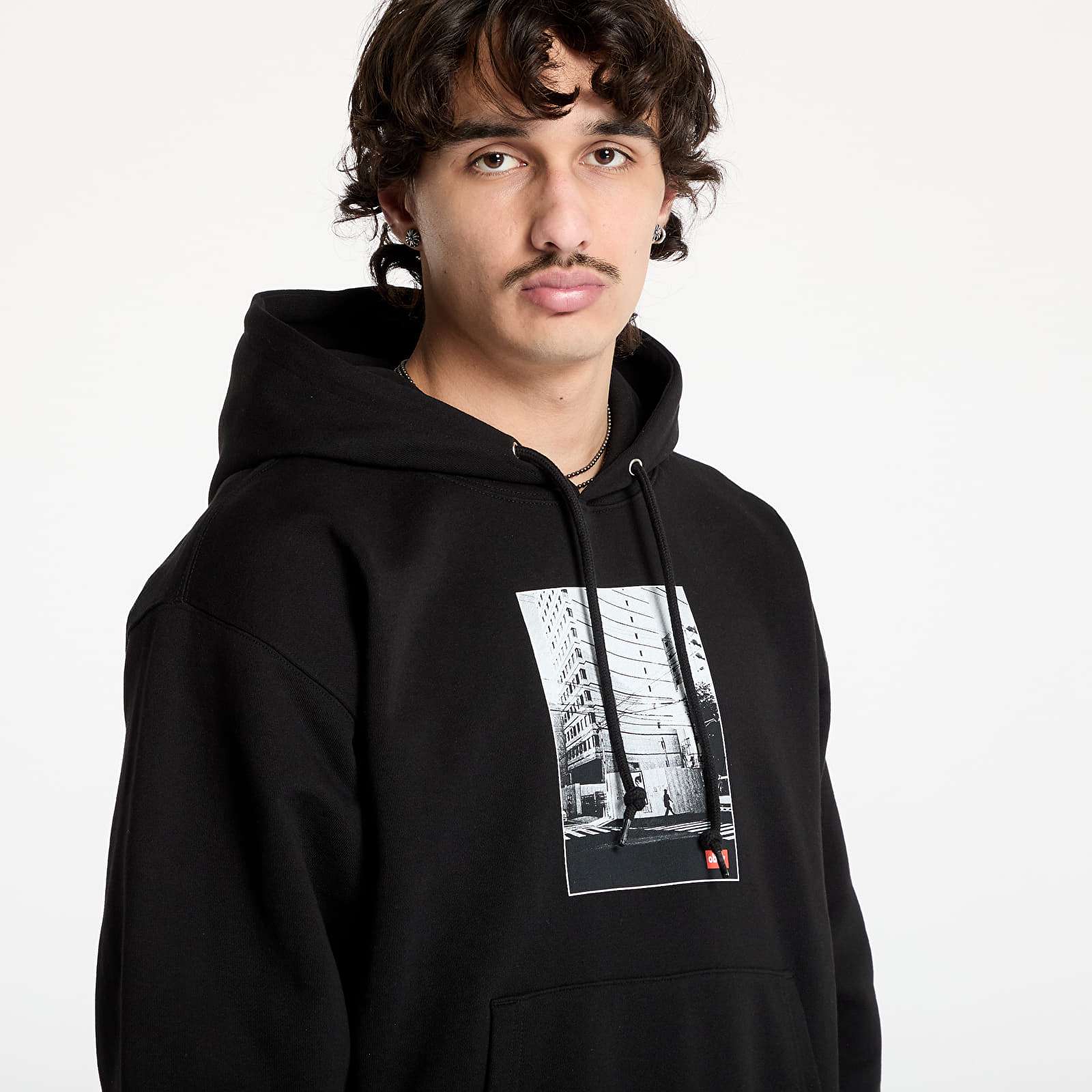 Men's sweatshirts OBEY Osaka Photo Black