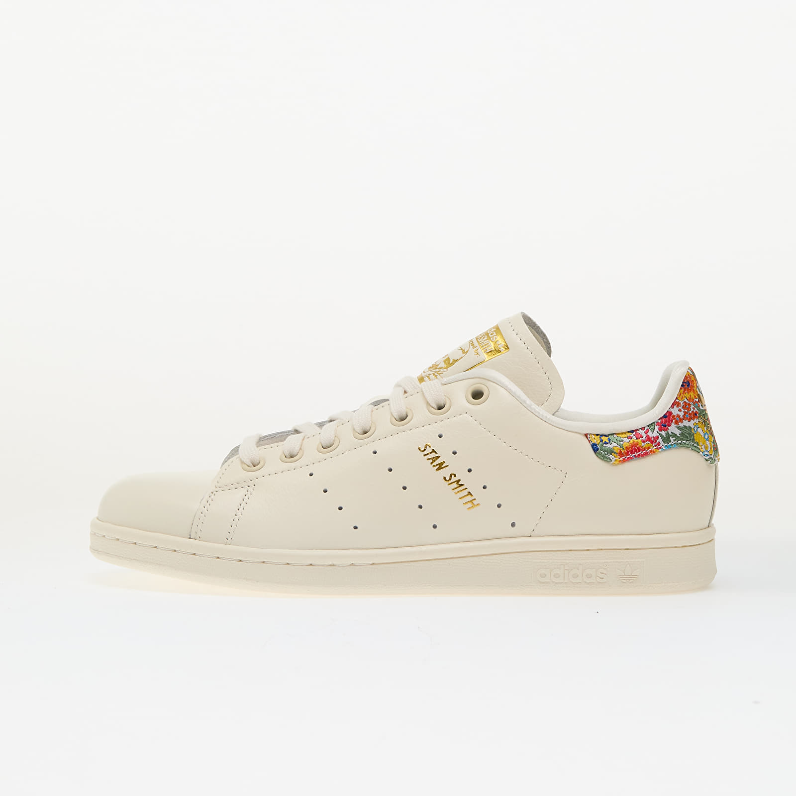 Naiste tossud ja kingad adidas x Liberty London Stan Smith W Off White/ Gold Metallic/ Supplier Colour