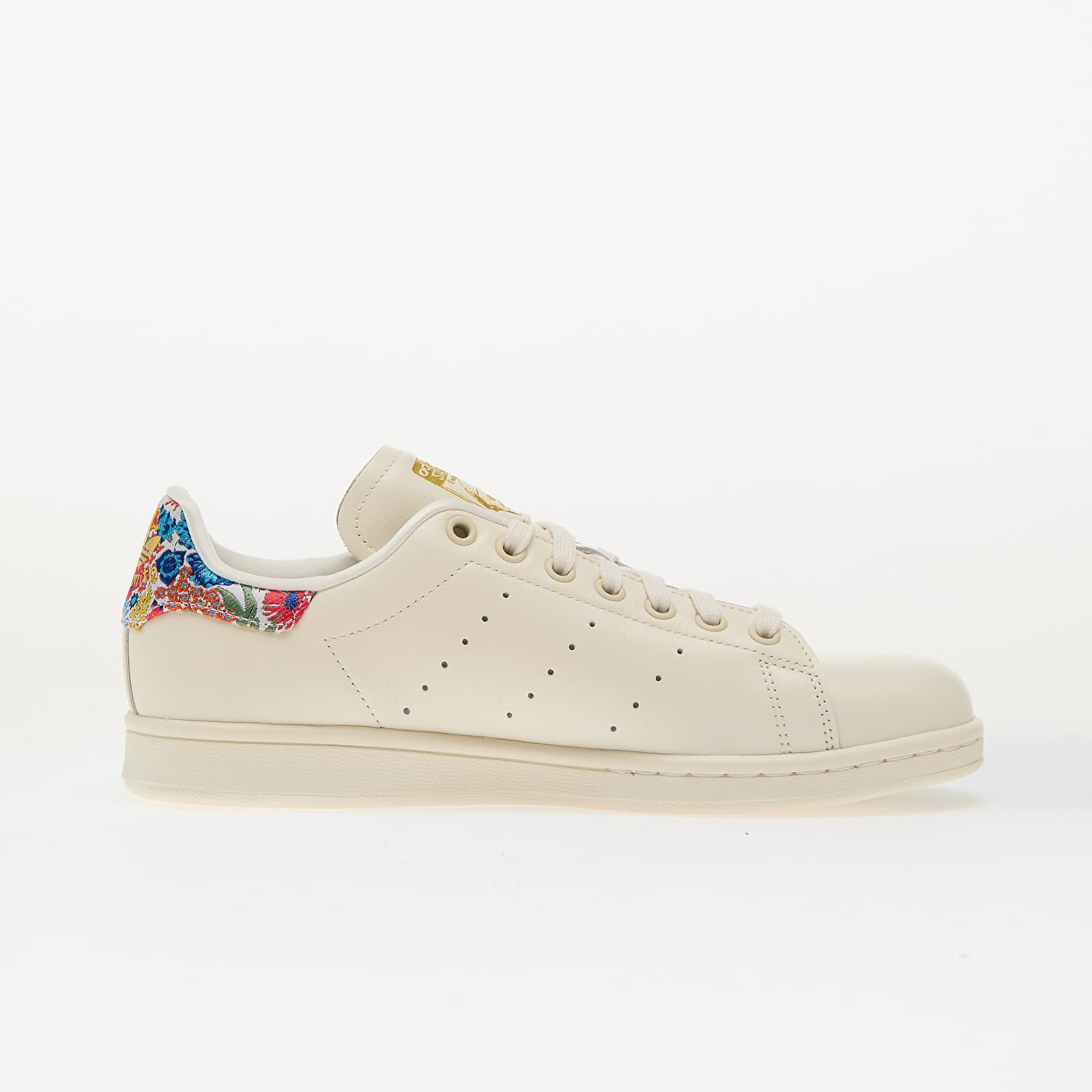 Naiste tossud ja kingad adidas x Liberty London Stan Smith W Off White/ Gold Metallic/ Supplier Colour