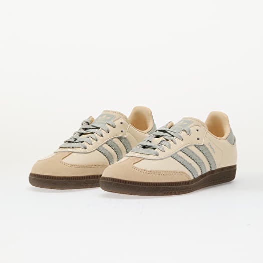 adidas Samba Og W Crew White/ Wonder Silver/ Sand Strata | Queens adidas Samba Og W Crew White/ Wonder Silver/ Sand Strata | Queens