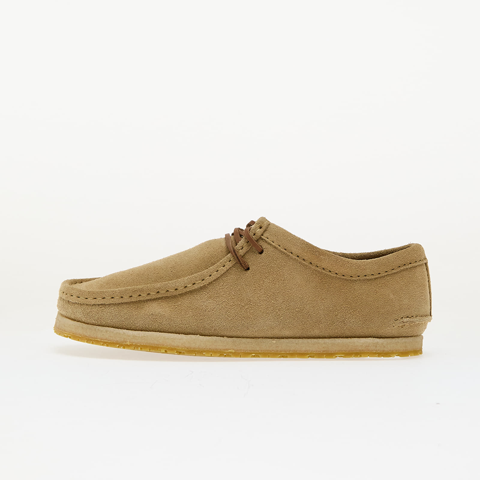Men's sneakers and shoes Clarks Originals Godney Lace Dark Sand Suede