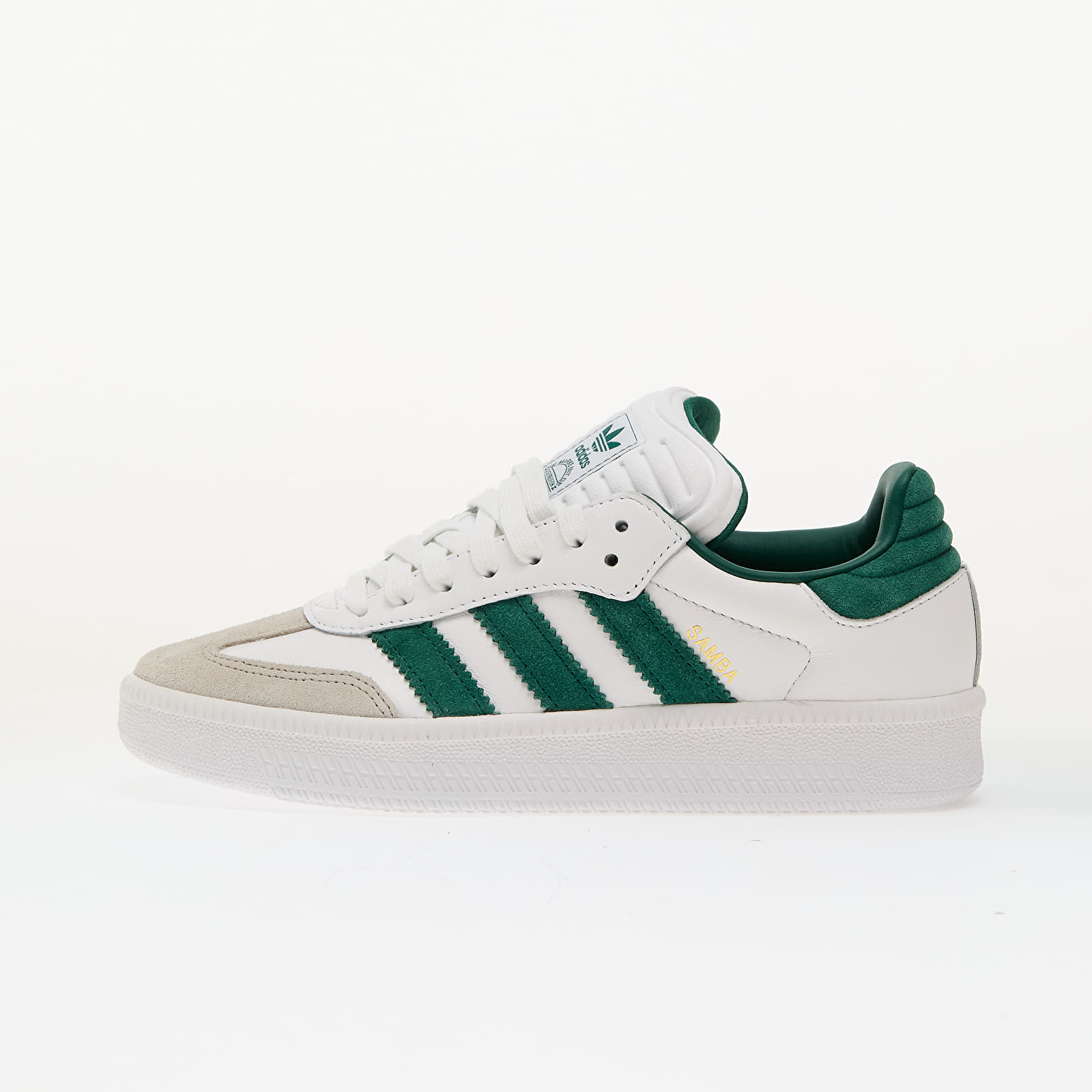 Men's sneakers and shoes adidas Samba Xlg Ftw White/ Collegiate Green/ Clear Granite