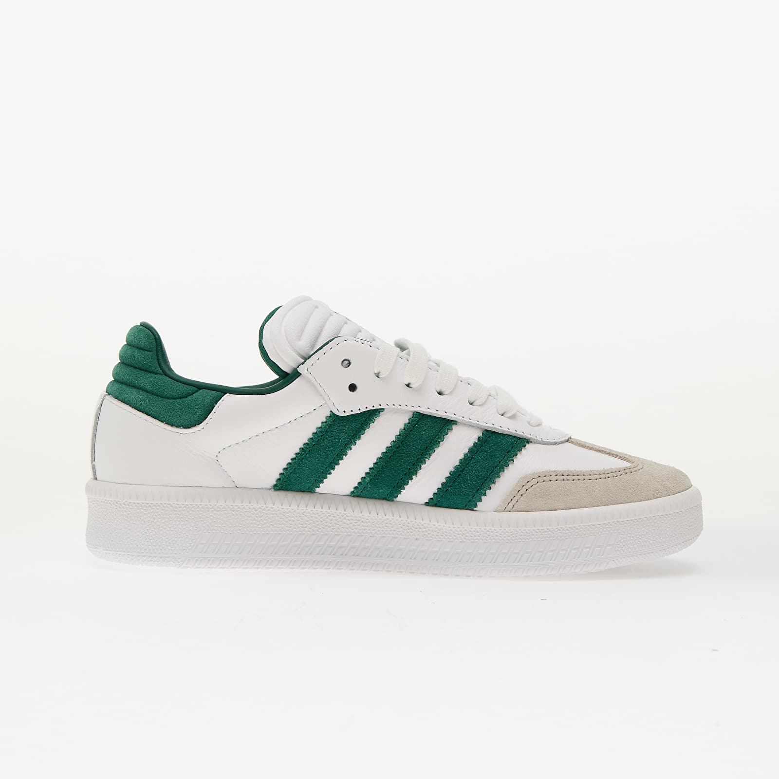 Men's sneakers and shoes adidas Samba Xlg Ftw White/ Collegiate Green/ Clear Granite
