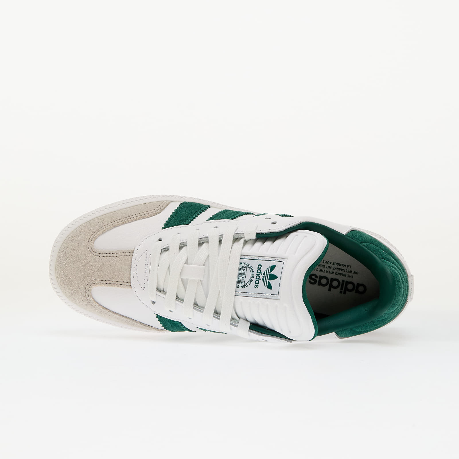Men's sneakers and shoes adidas Samba Xlg Ftw White/ Collegiate Green/ Clear Granite