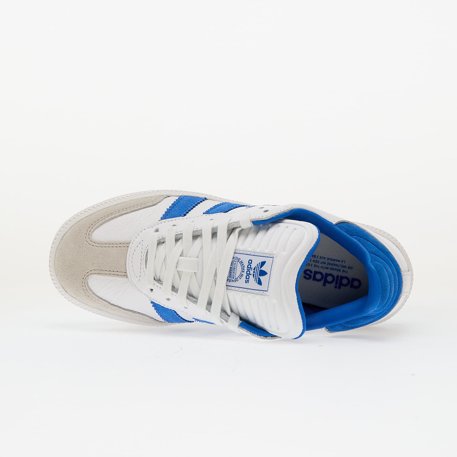 Men's sneakers and shoes adidas Samba Xlg Ftw White/ Bright Royal/ Clear Granite