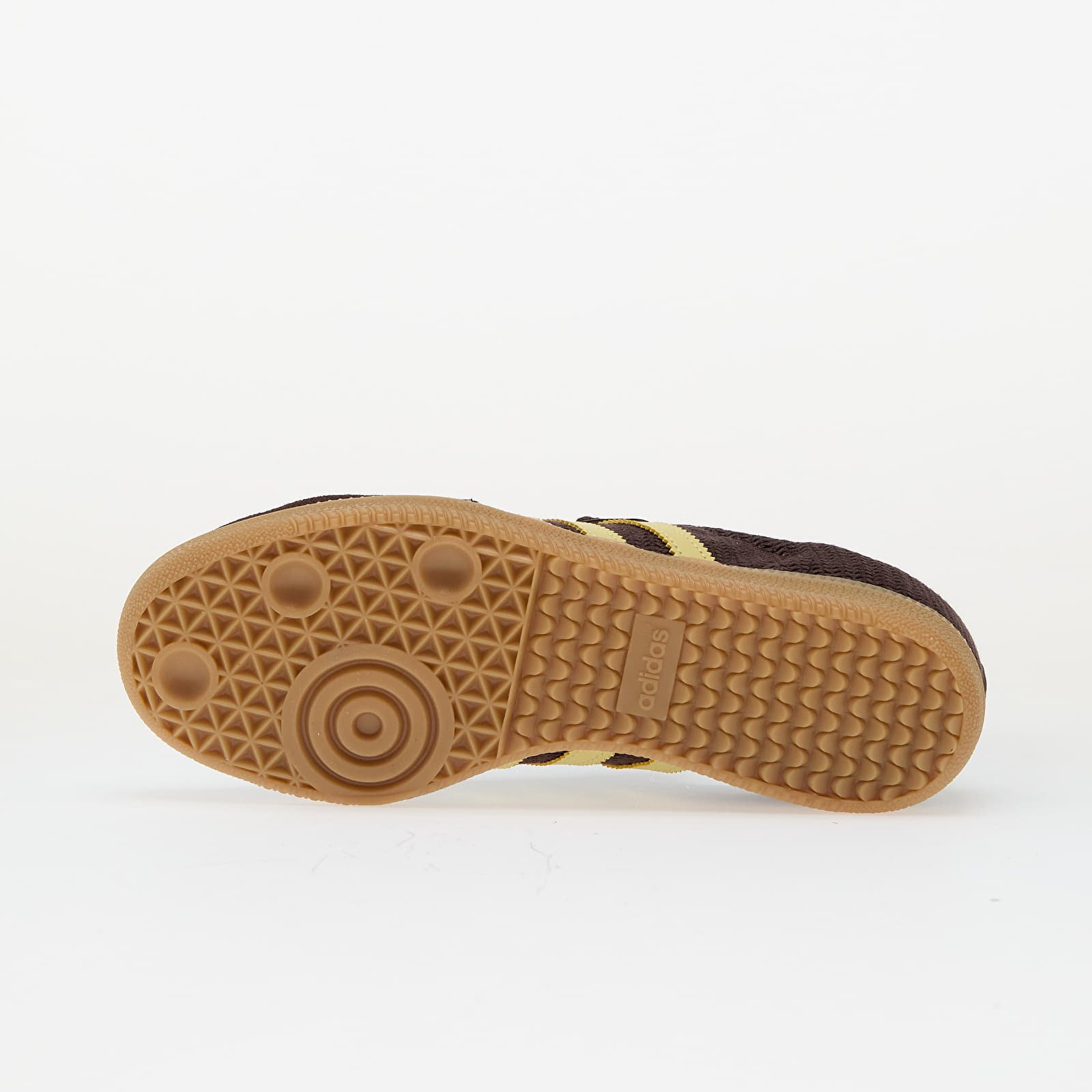 Baskets et chaussures pour femmes adidas Samba Og W Shale Brown/ Power Yellow/ Gum