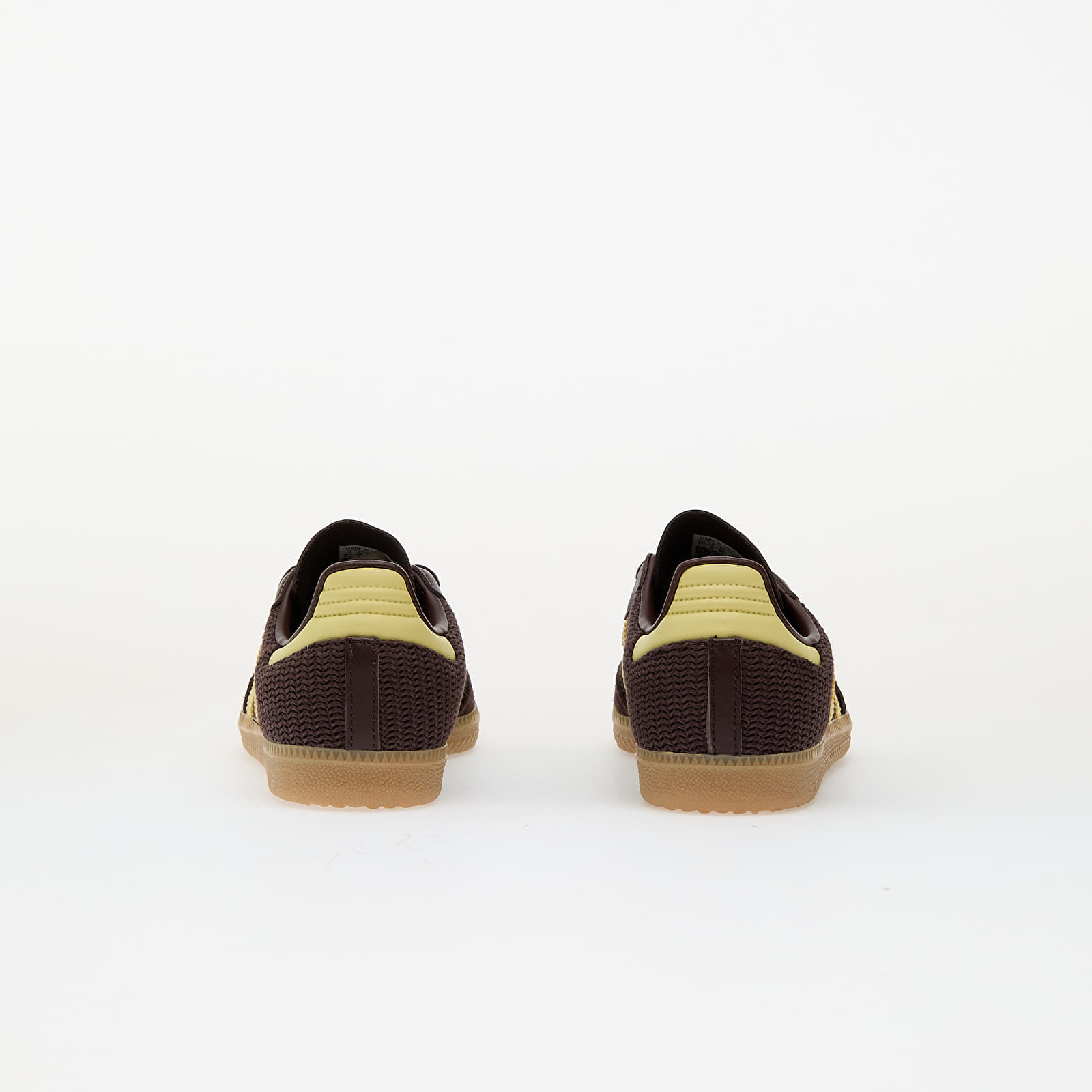 Baskets et chaussures pour femmes adidas Samba Og W Shale Brown/ Power Yellow/ Gum