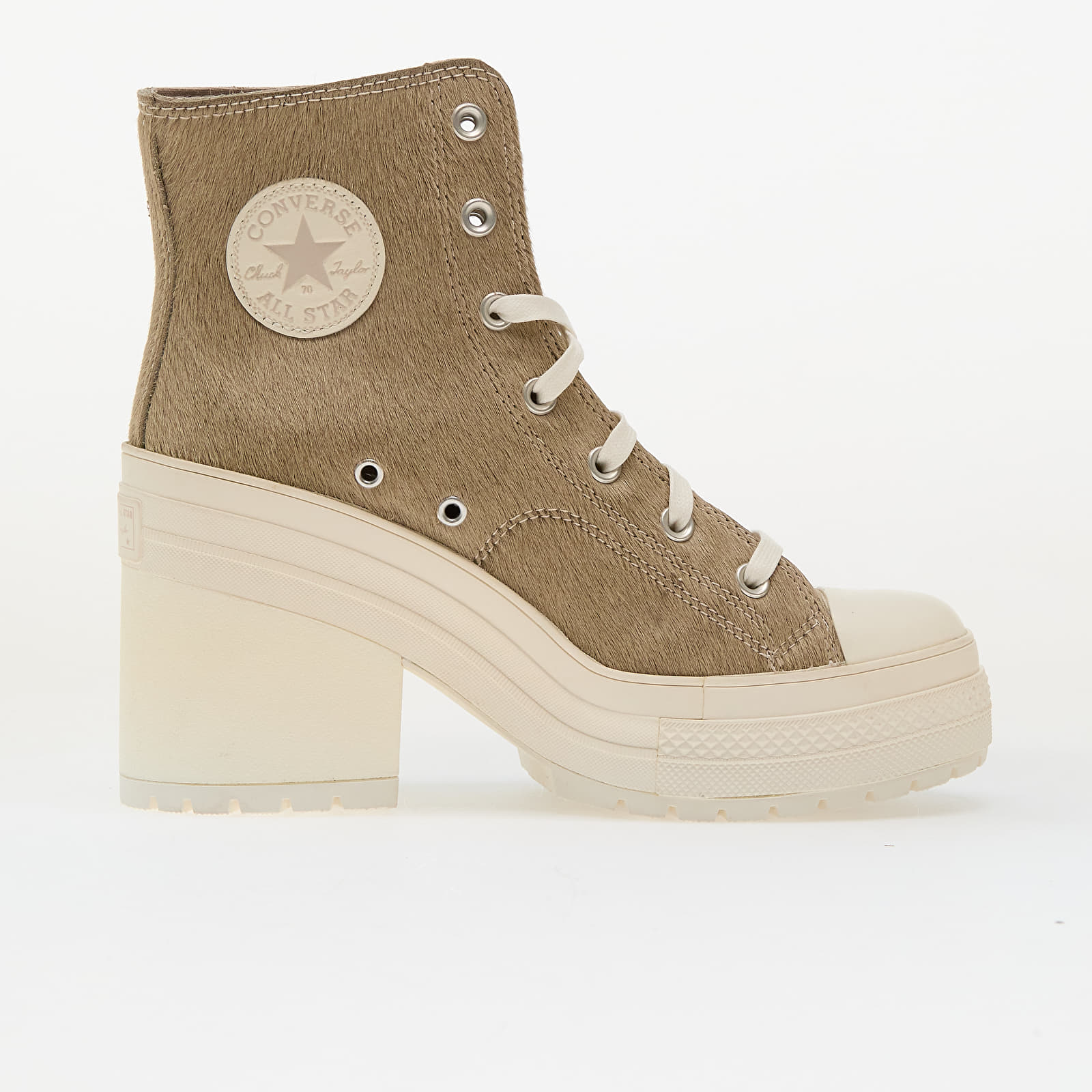 Naiste tossud ja kingad Converse Chuck 70 De Luxe Heel Hi Warm Clay/ Egret