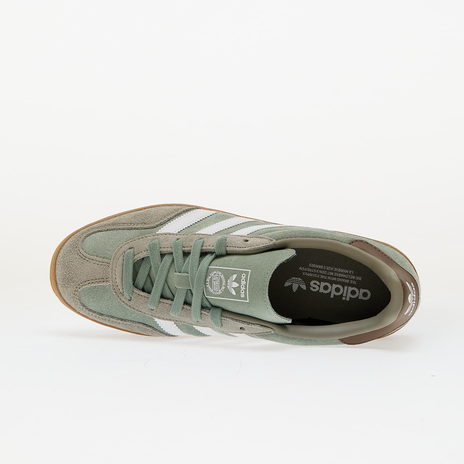Men's sneakers and shoes adidas Gazelle Indoor Silver Pebble/ Silver Green/ Ftw White