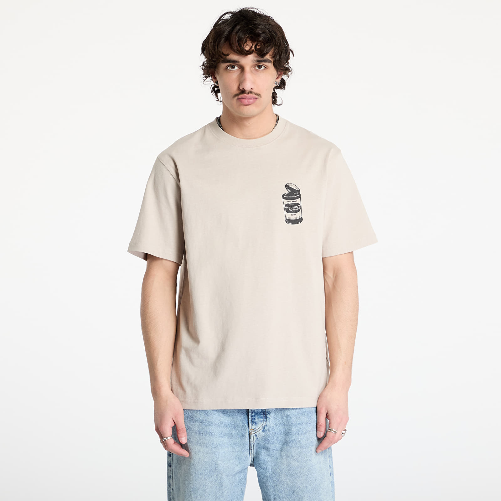 Men's T-shirts Daily Paper Soup T-Shirt UNISEX Nacreous Clouds
