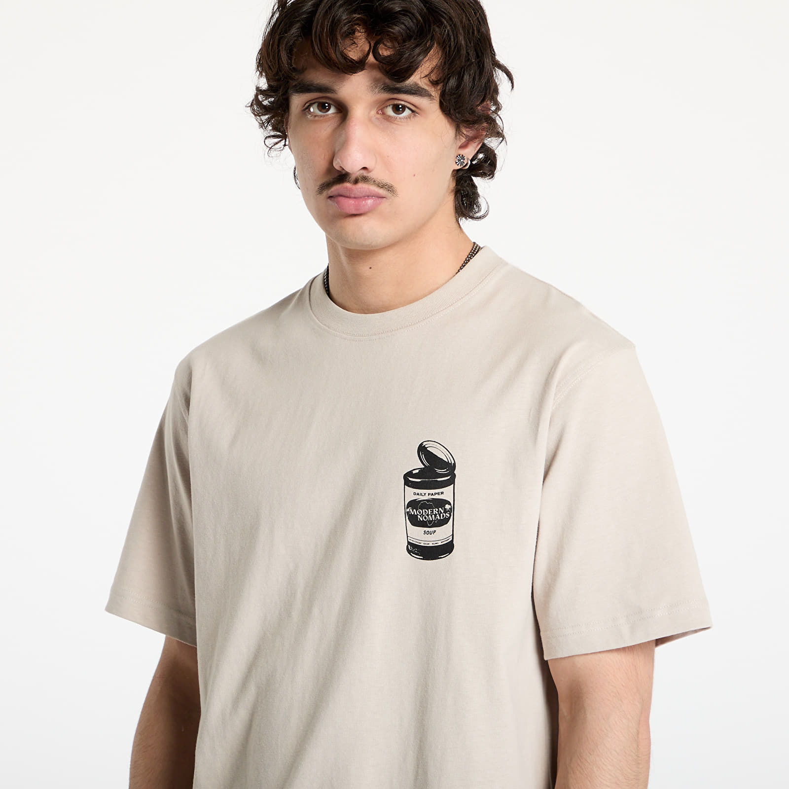 Men's T-shirts Daily Paper Soup T-Shirt UNISEX Nacreous Clouds