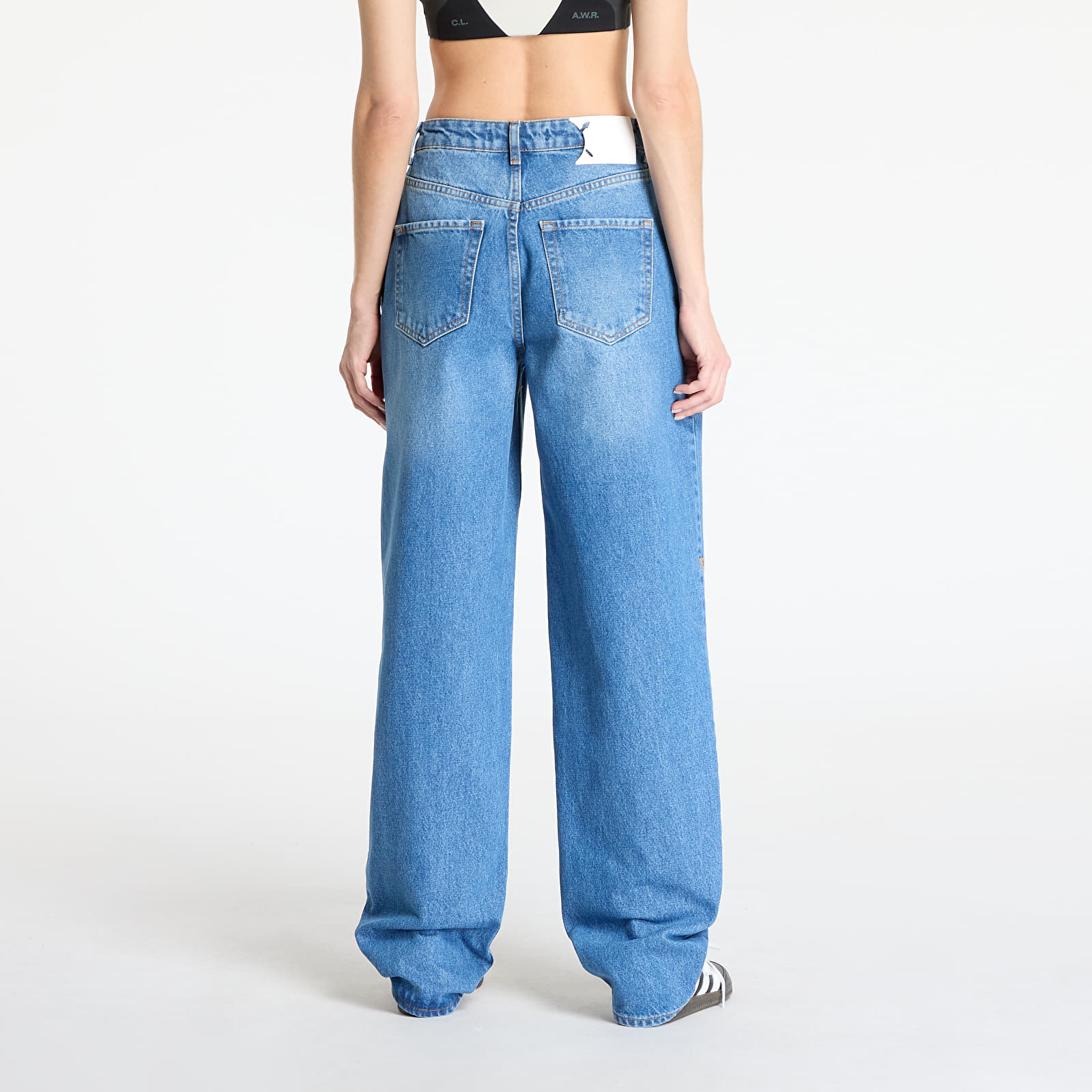 Teksad ja püksid Daily Paper Asola Avery Pants Light Blue