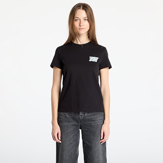Tommy Jeans Reg Tj Bubble Tee Black