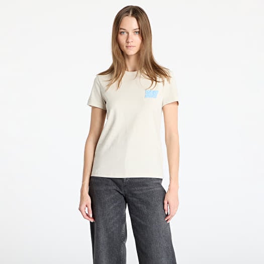 Tommy Jeans Reg Tj Bubble Tee Beige