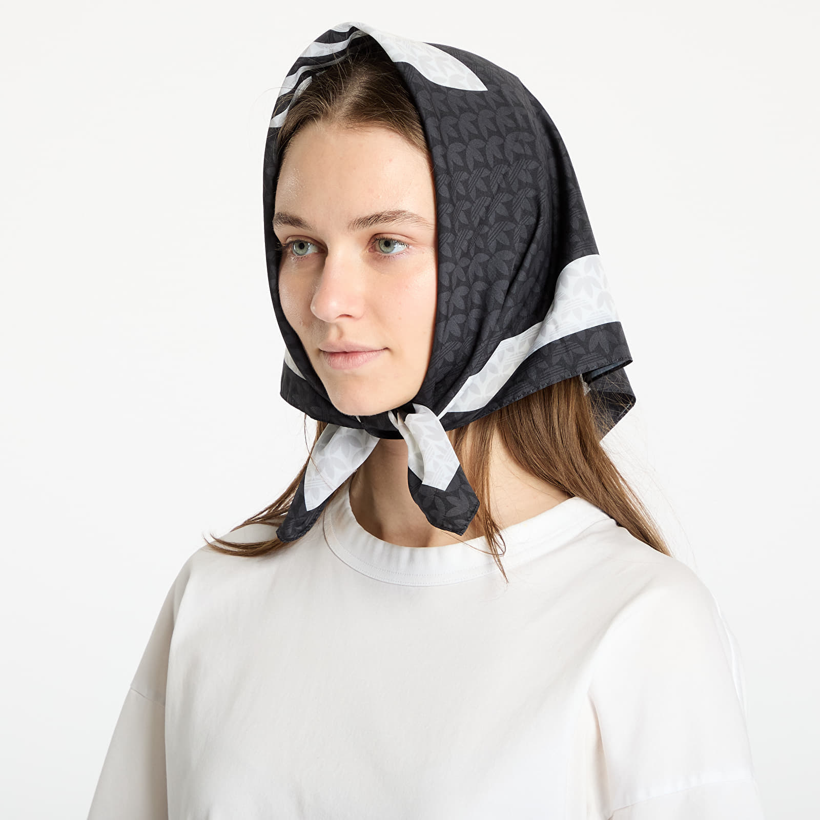 adidas Trefoil Monogram Bandana Black/ Black/ White Universal