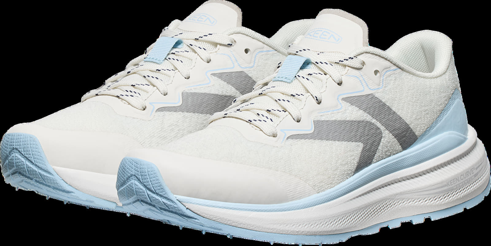 Women's sneakers and shoes KEEN Wk500 Star White/ Skyway