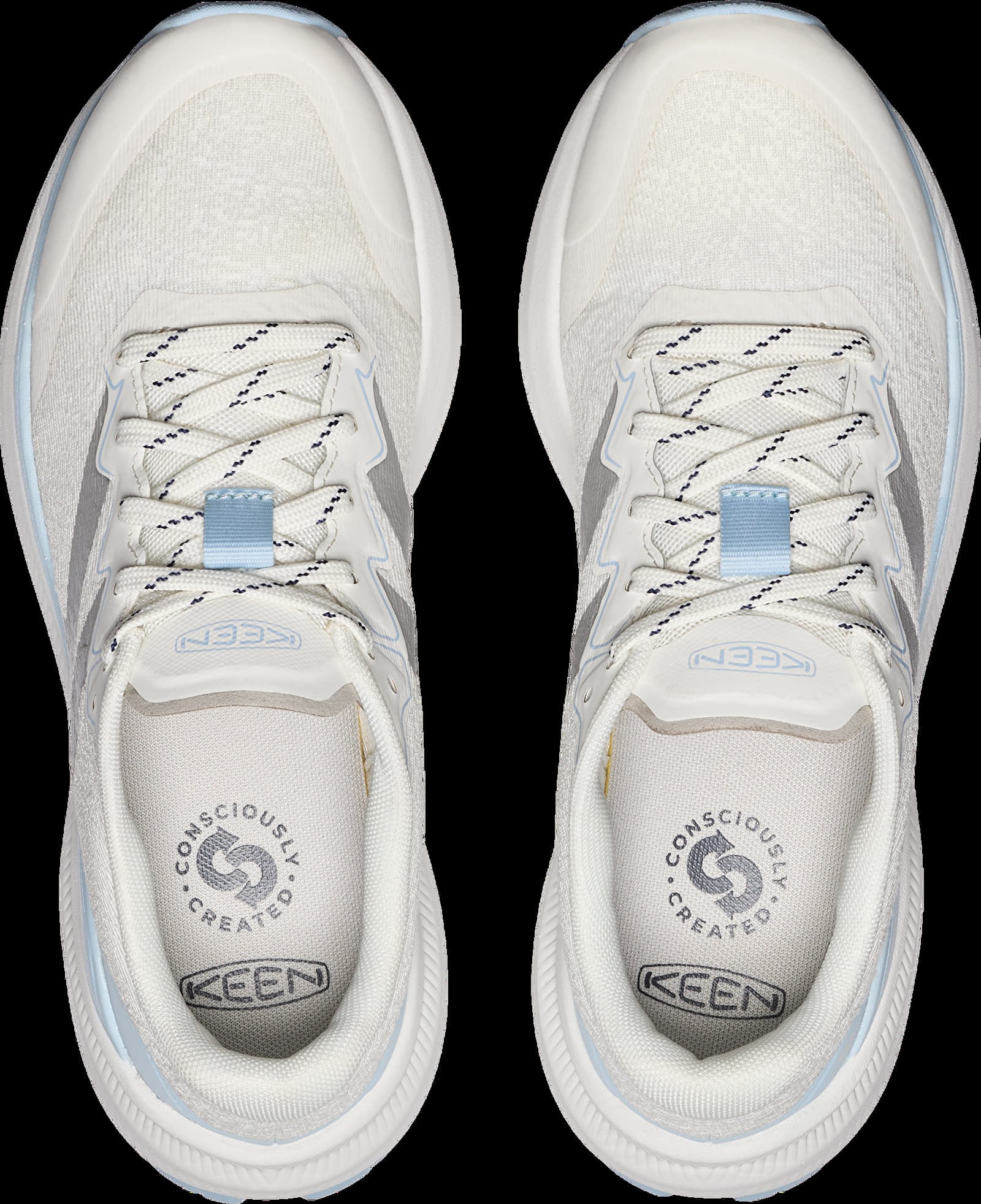 Women's sneakers and shoes KEEN Wk500 Star White/ Skyway