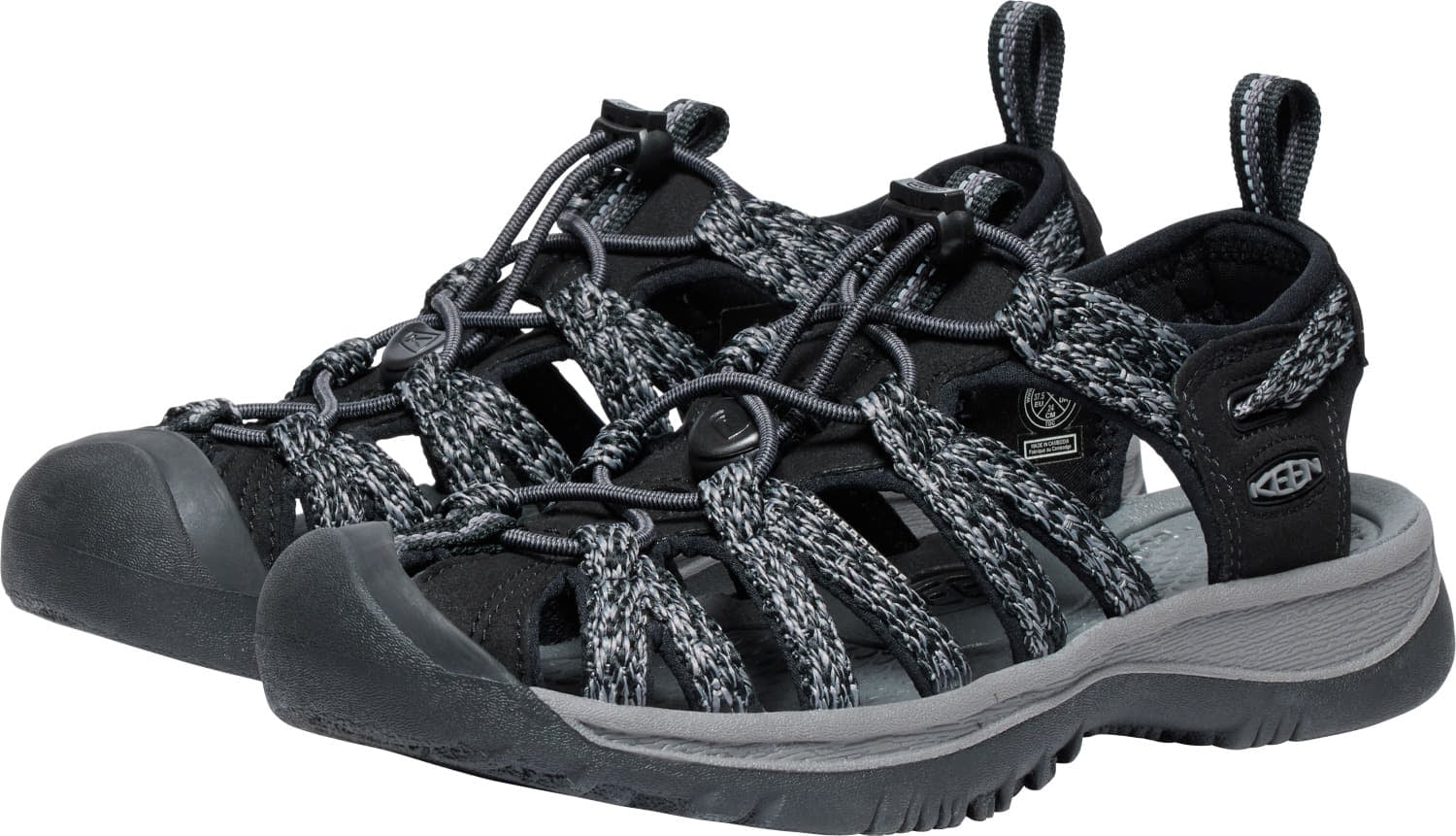 Chaussures et baskets femme KEEN Whisper Black/ Steel Grey
