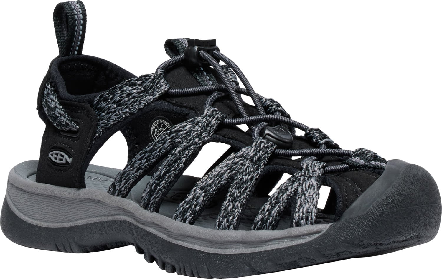 Chaussures et baskets femme KEEN Whisper Black/ Steel Grey