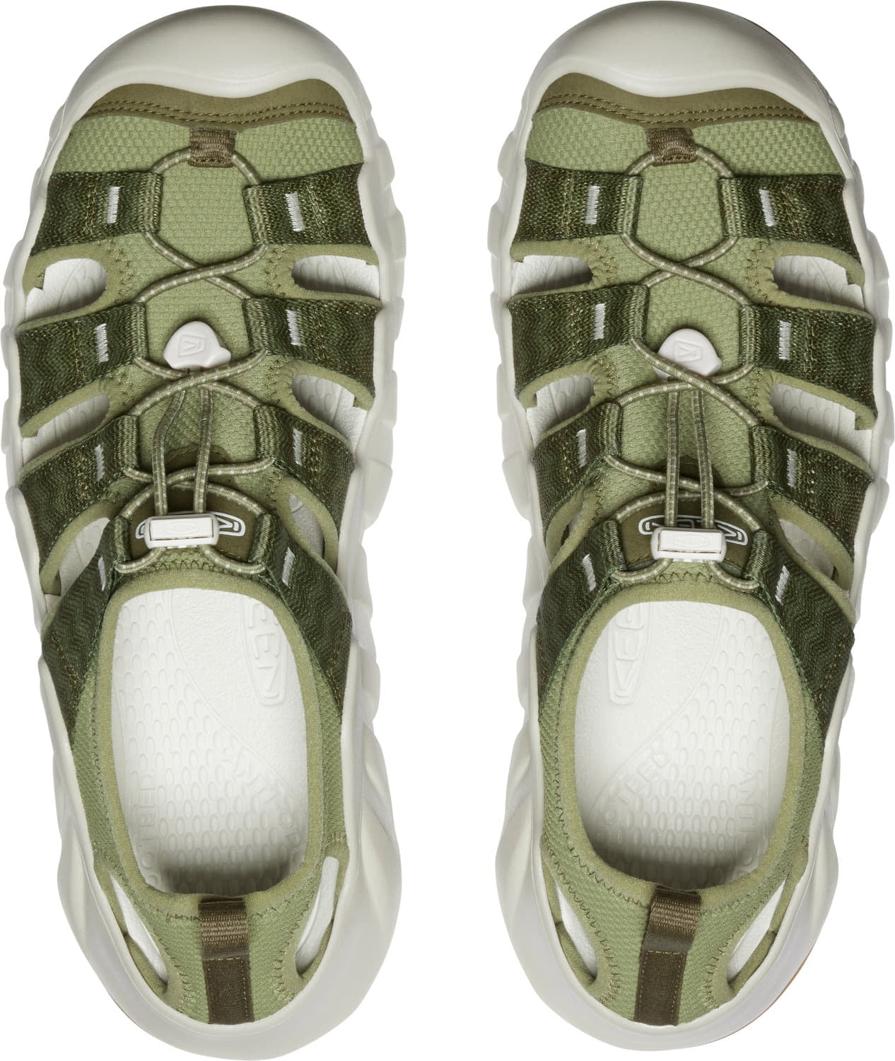 Vīriešu čības un apavi KEEN Hyperport H2 Martini Olive/ Plaza Taupe