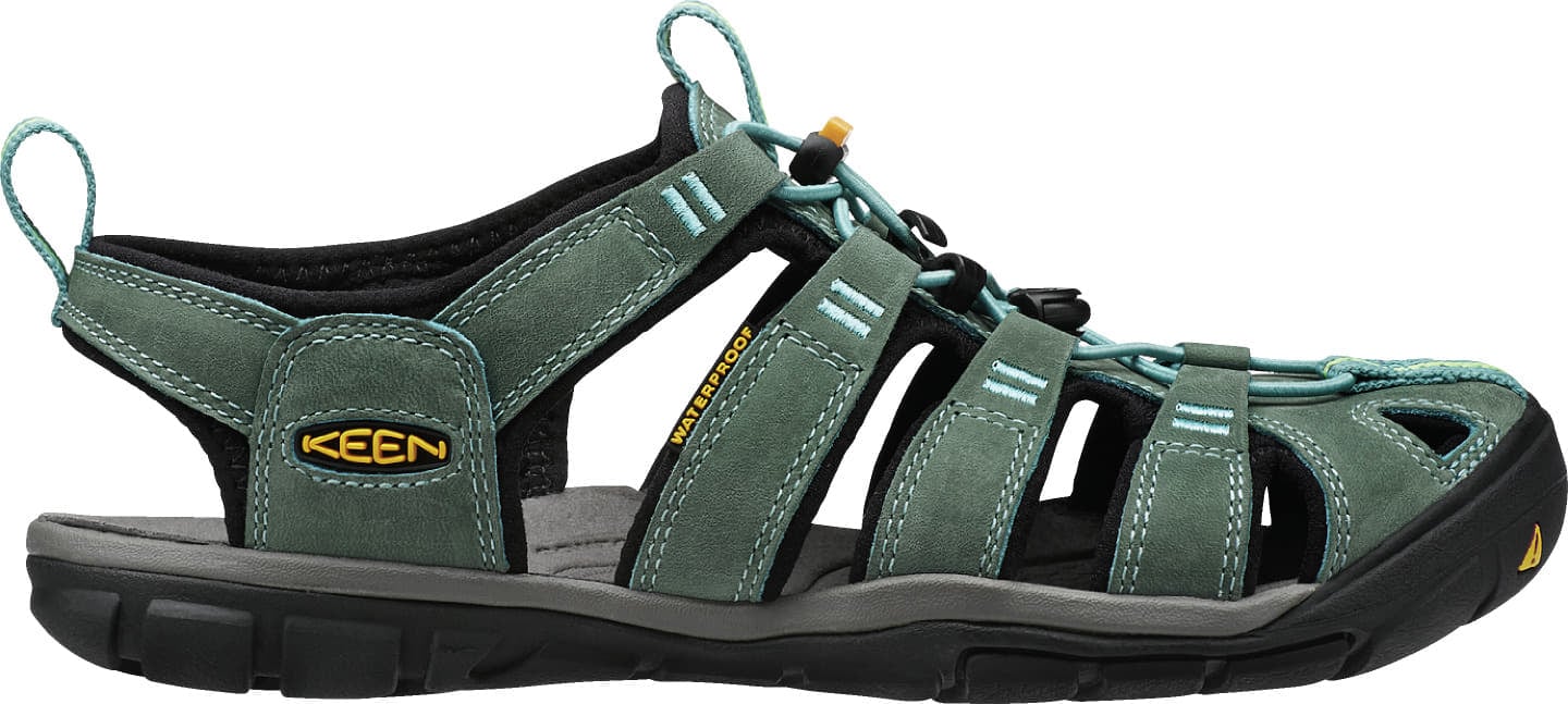 Sieviešu kedas un apavi KEEN Clearwater Cnx Leather Mineral Blue/ Yellow