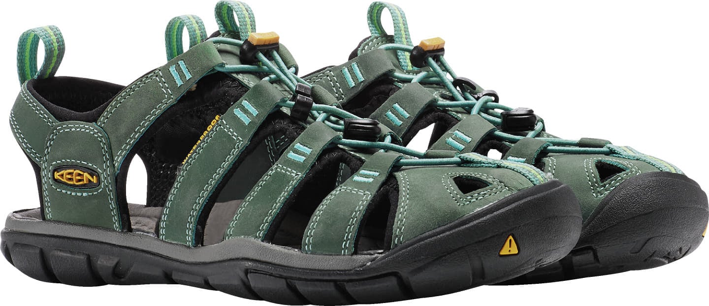 Sieviešu kedas un apavi KEEN Clearwater Cnx Leather Mineral Blue/ Yellow