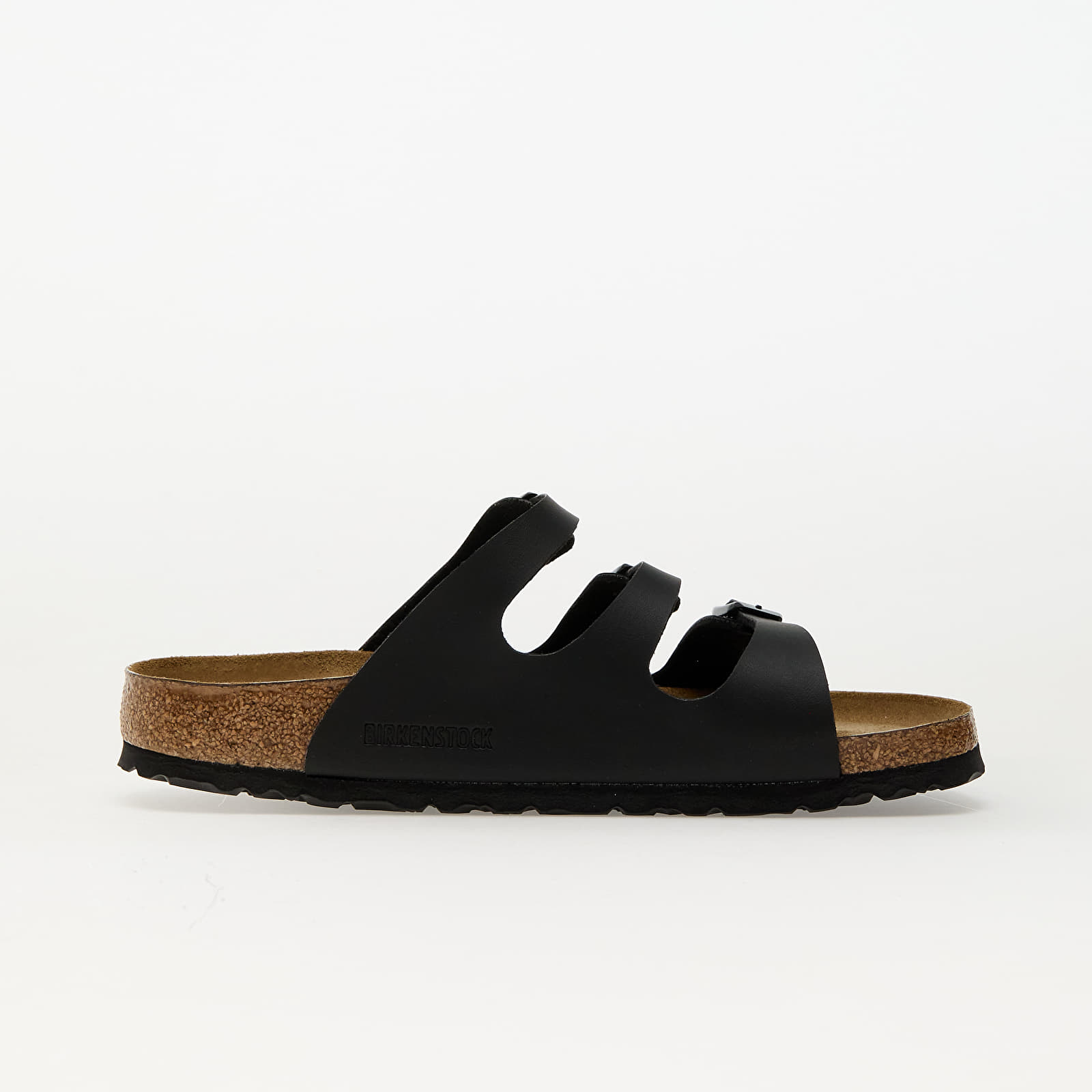 Zapatillas mujer Birkenstock Florida Soft Footbed Birko-Flor Black