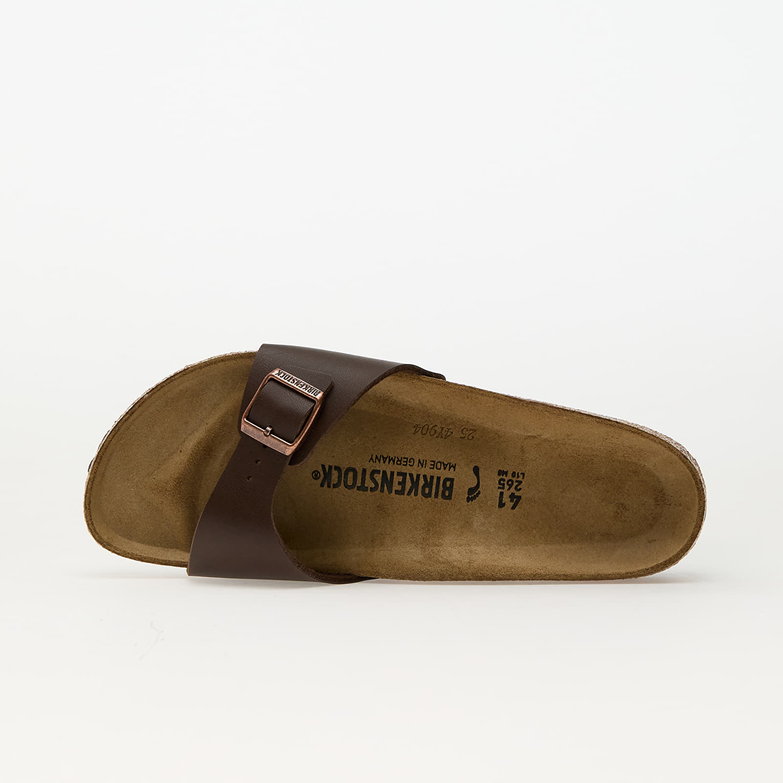 Women's sneakers and shoes Birkenstock Madrid Birko-Flor Dark Brown