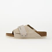 Birkenstock Kyoto Nubuck Leather/Suede Antique White