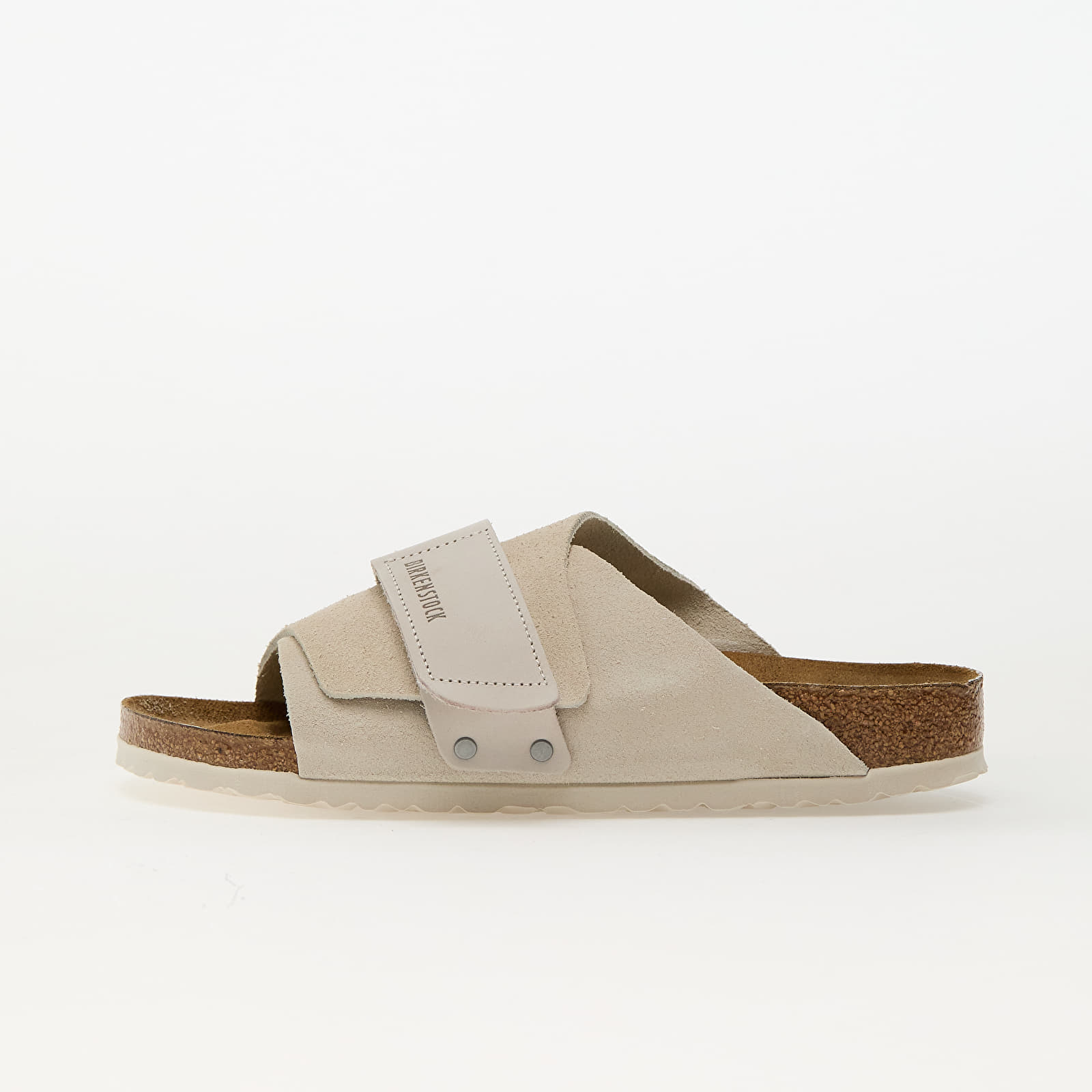 Women's sneakers and shoes Birkenstock Kyoto Nubuck Leather/Suede Antique White