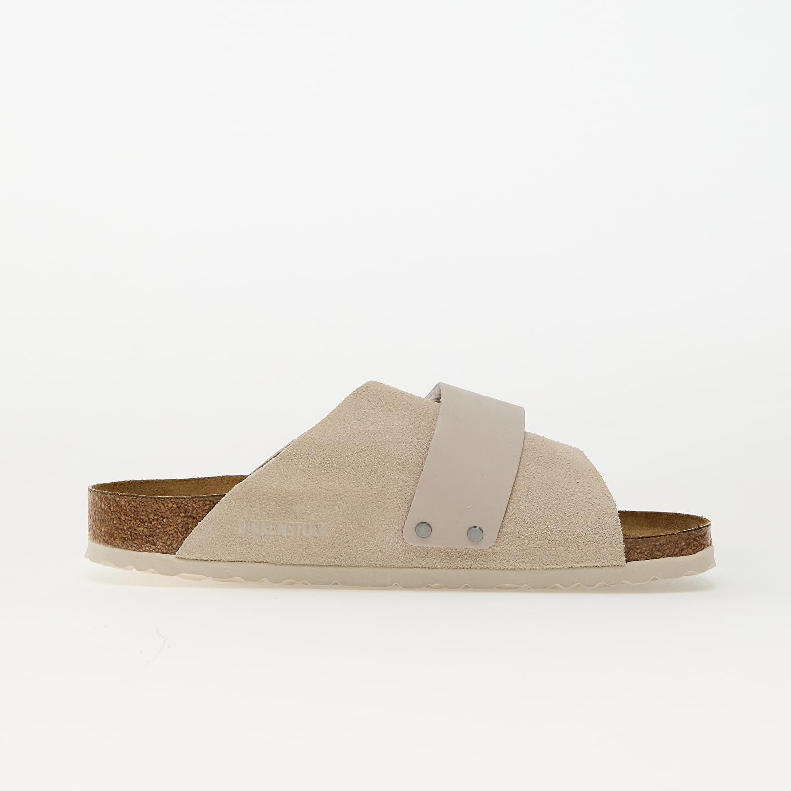 Women's sneakers and shoes Birkenstock Kyoto Nubuck Leather/Suede Antique White