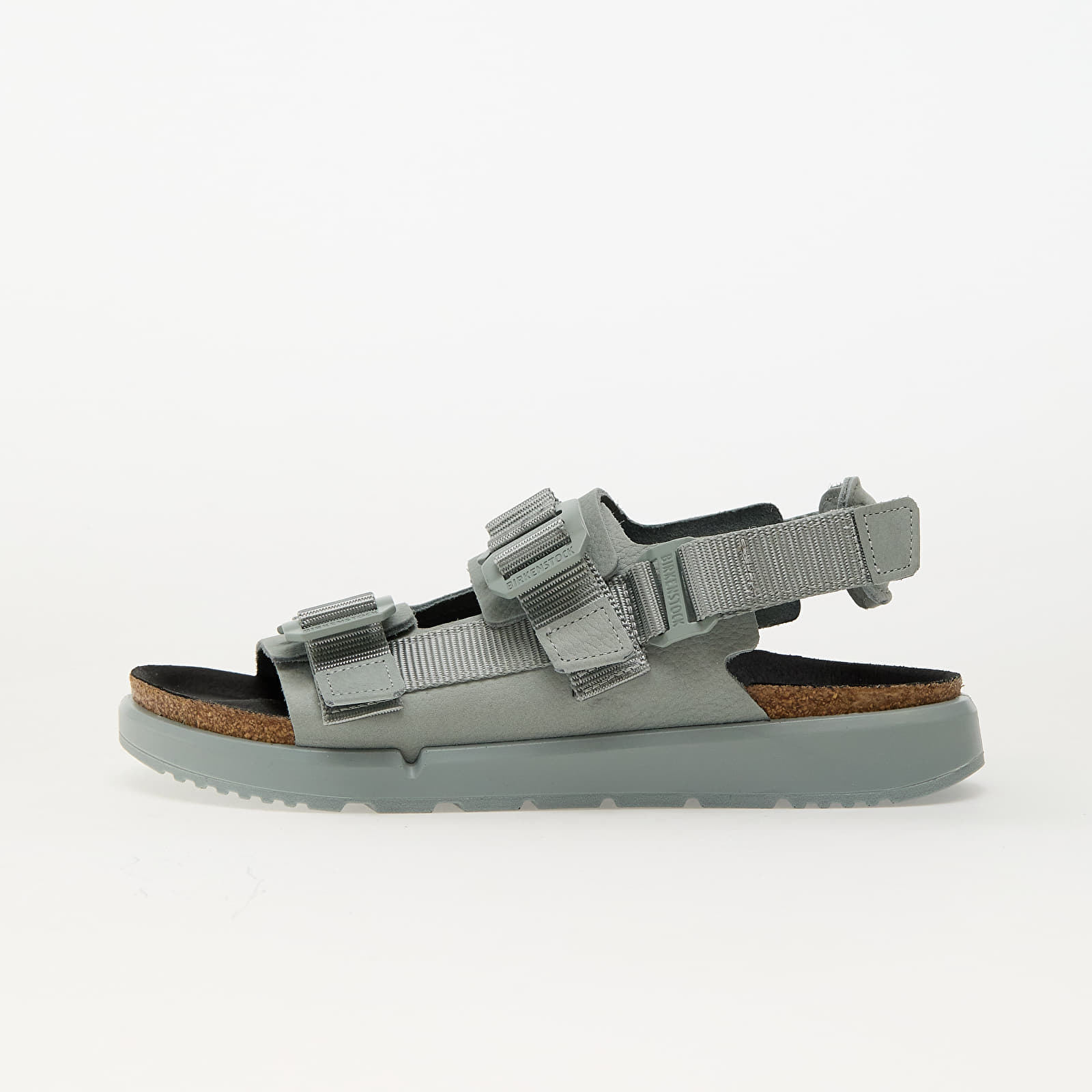 Miesten lenkkarit ja kengät Birkenstock Shinjuku Natural Leather/Textile Pure Sage