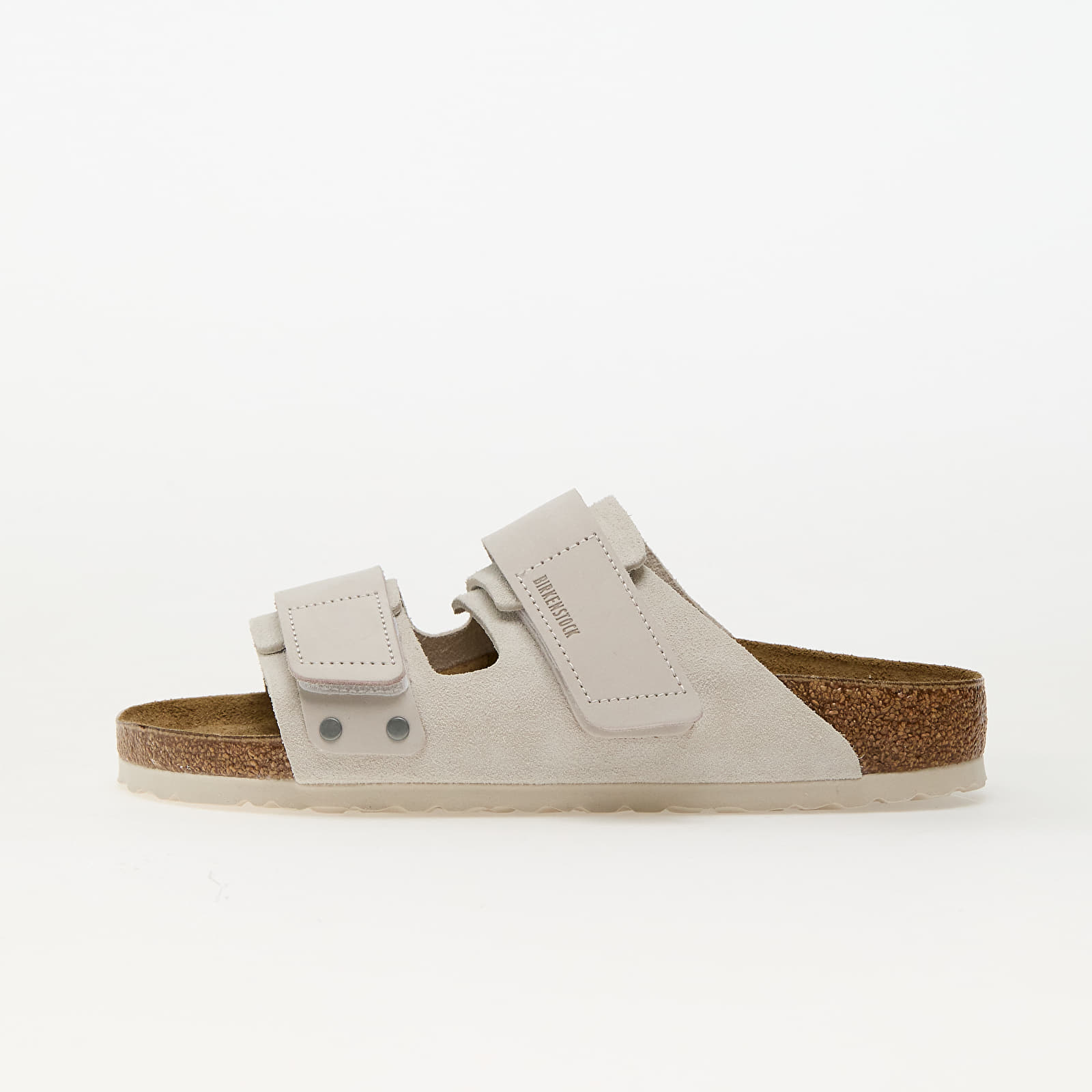 Naiste tossud ja kingad Birkenstock Uji Nubuck Leather/Suede Antique White