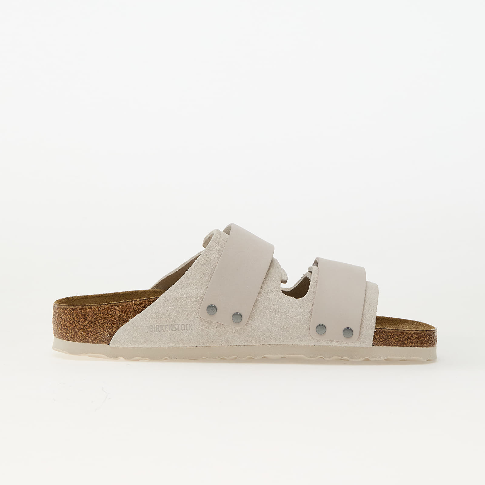 Naiste tossud ja kingad Birkenstock Uji Nubuck Leather/Suede Antique White