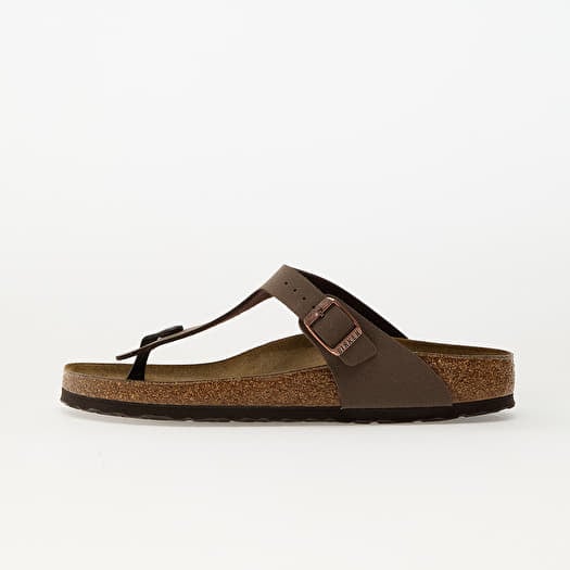Birkenstock Gizeh Birko-Flor Birkibuc mocca