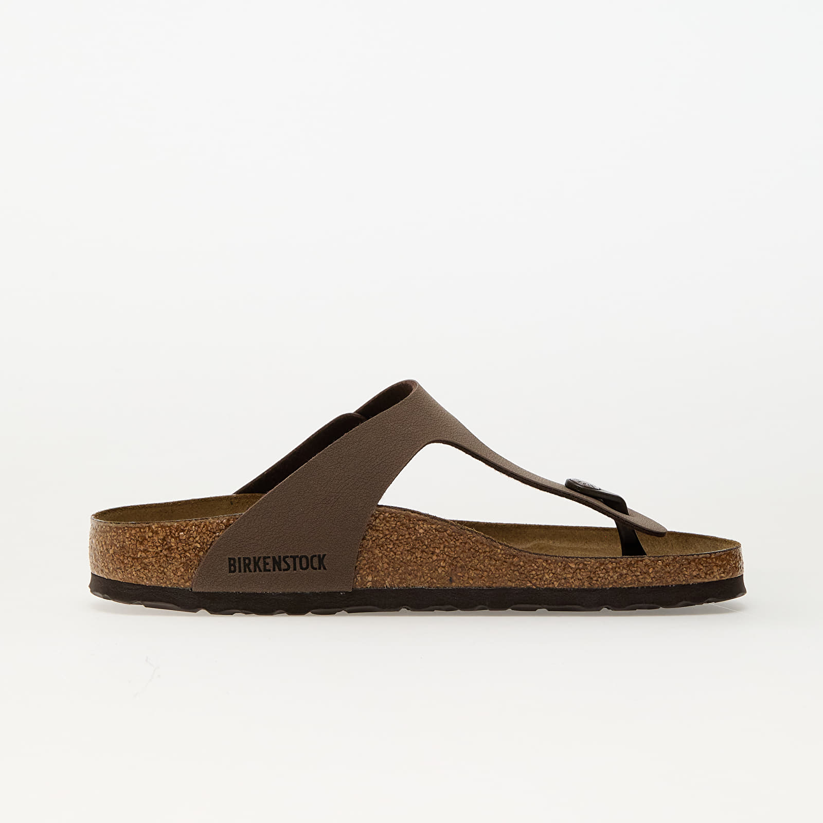 Women's sneakers and shoes Birkenstock Gizeh Birko-Flor Birkibuc mocca