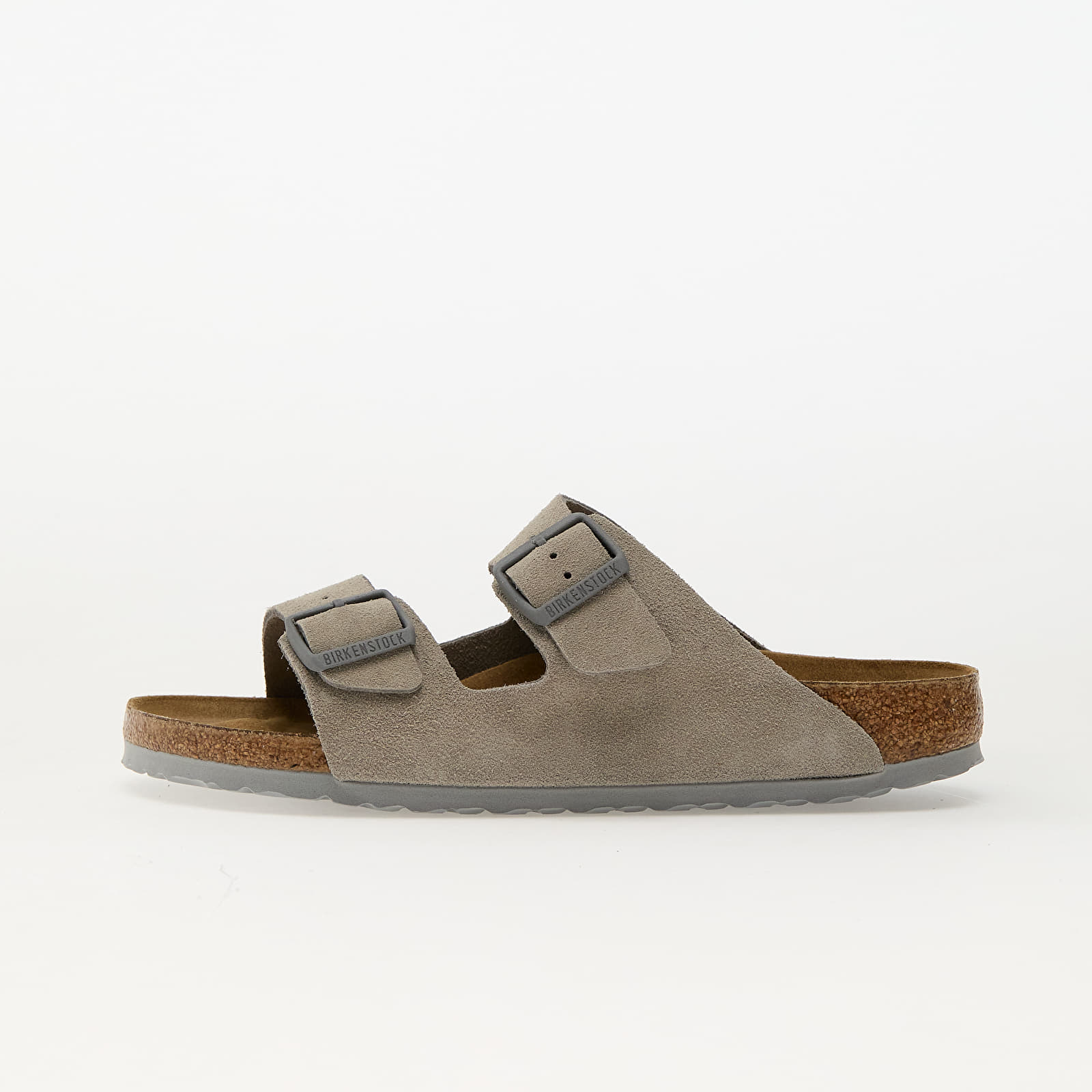 Zapatillas mujer Birkenstock Arizona Suede Leather Stone Coin