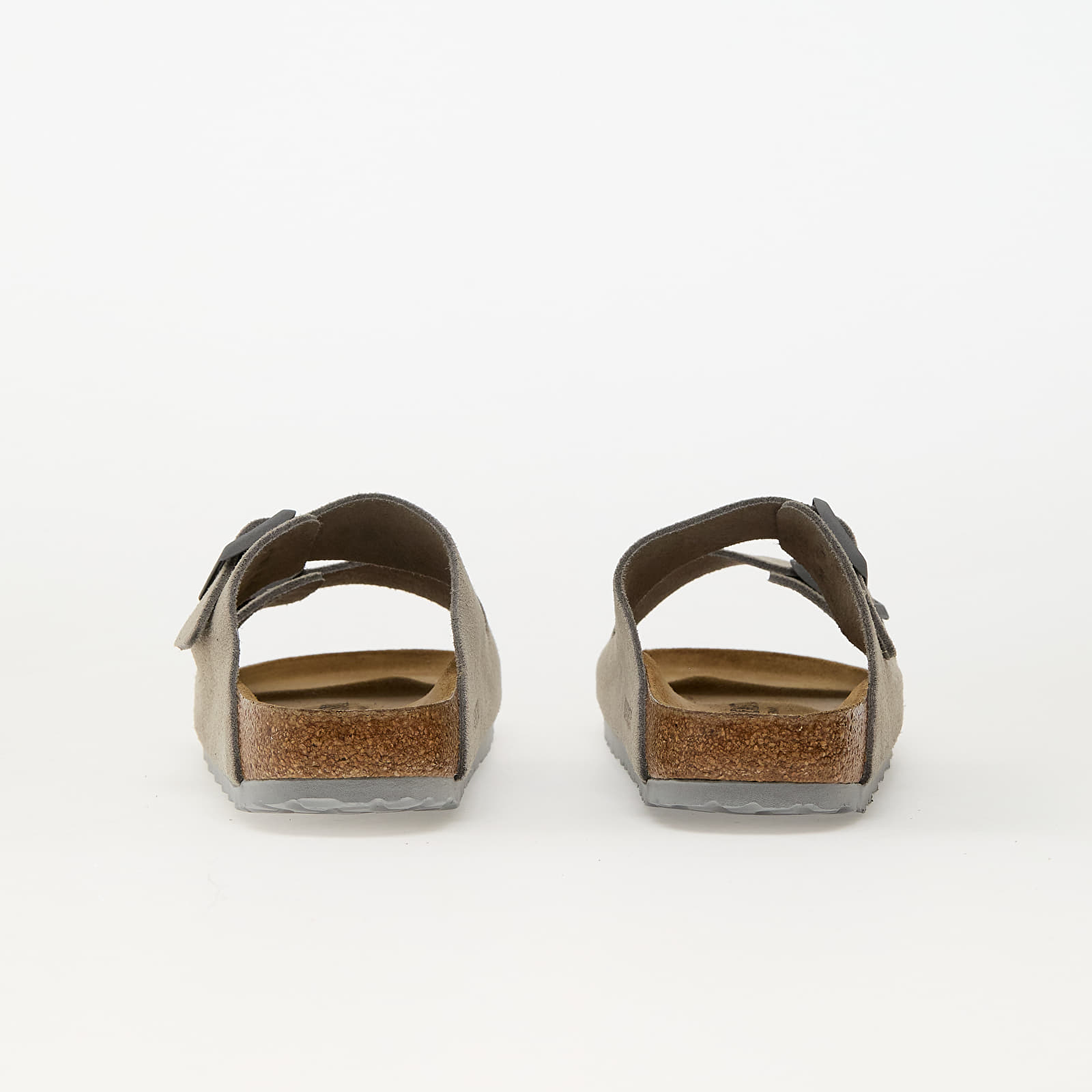 Zapatillas mujer Birkenstock Arizona Suede Leather Stone Coin