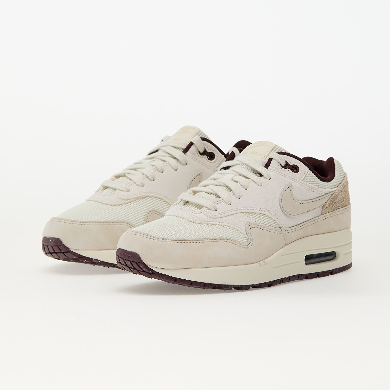 Meeste tossud ja kingad Nike Air Max 1 Prm Sail/ Lt Orewood Brn-Phantom
