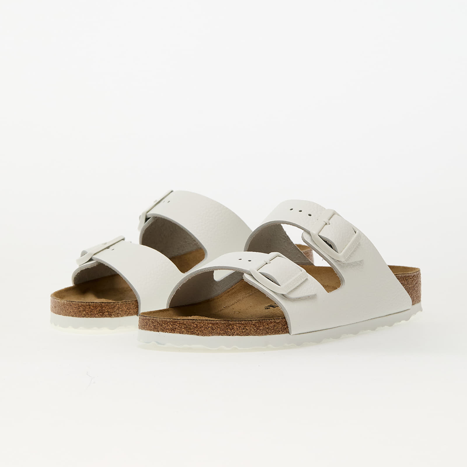 Women's sneakers and shoes Birkenstock Arizona Natural Leather White