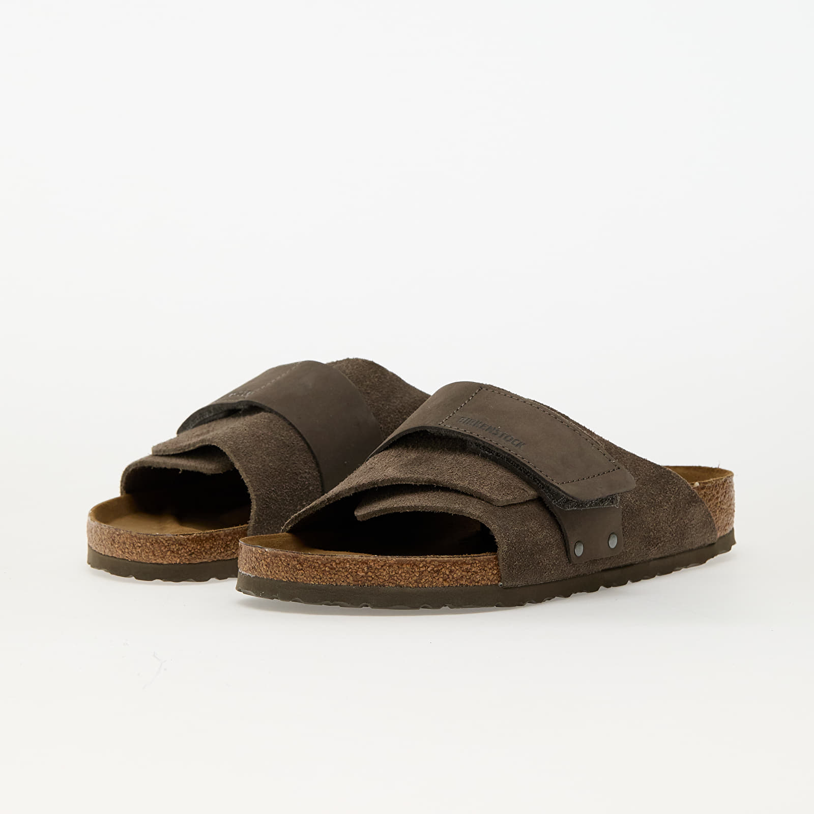Zapatillas Hombre Birkenstock Kyoto Nubuck Leather/Suede Concrete Gray