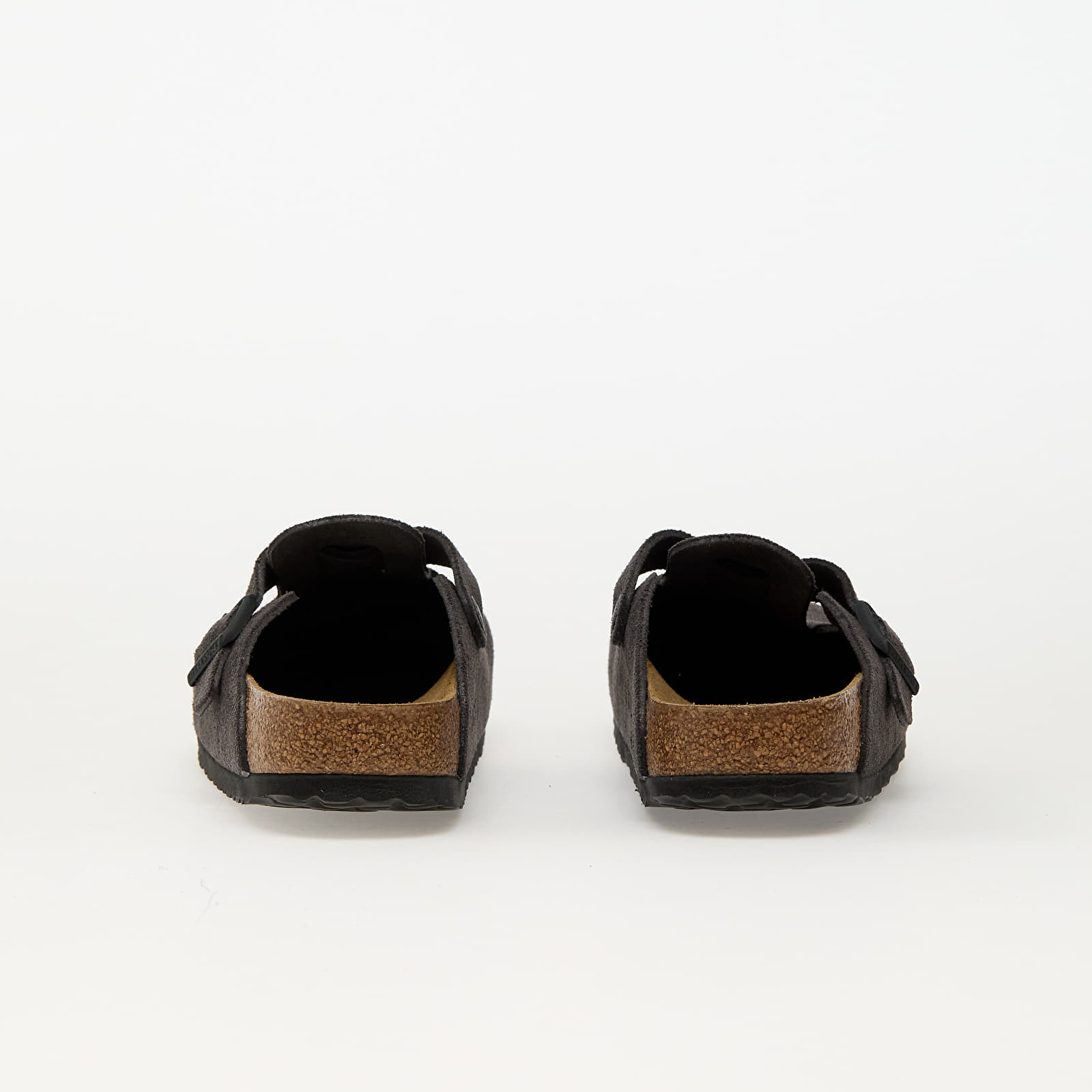 Sneakers und Schuhe für Frauen Birkenstock Boston Suede Leather Velvet grey