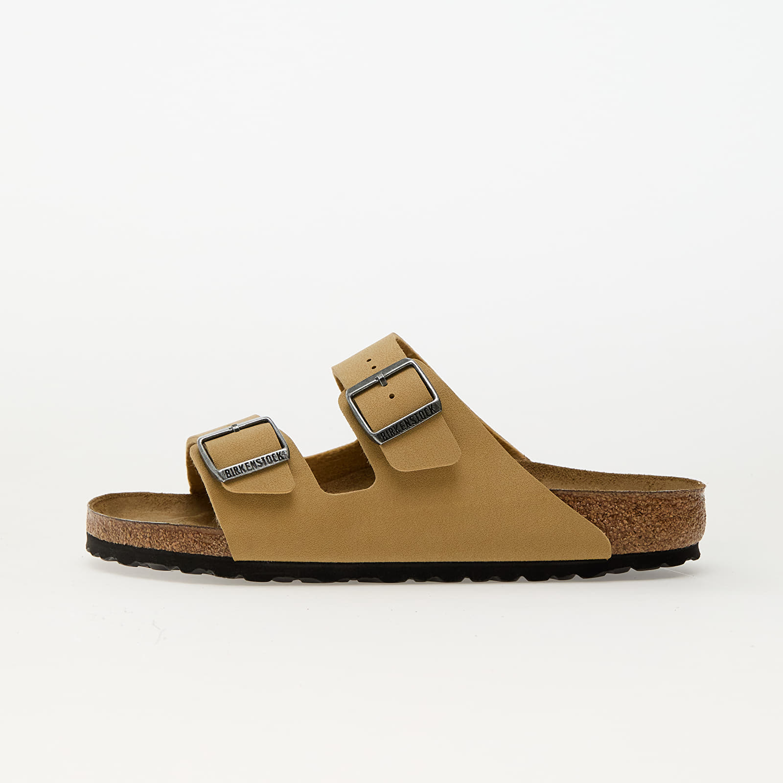 Zapatillas y zapatos de hombre Birkenstock Arizona Birko-Flor Birkibuc Birkibuc Latte Cream