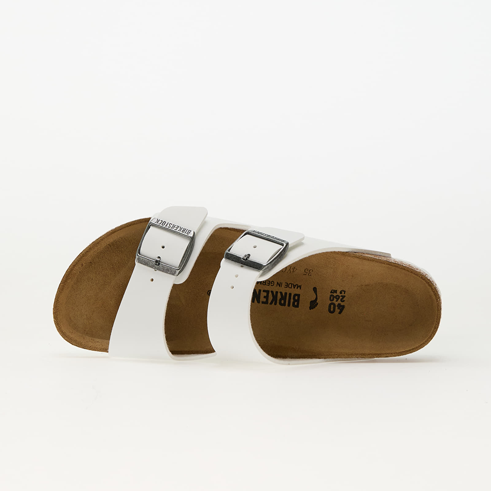 Sneakers und Schuhe für Frauen Birkenstock Arizona Birko-Flor White
