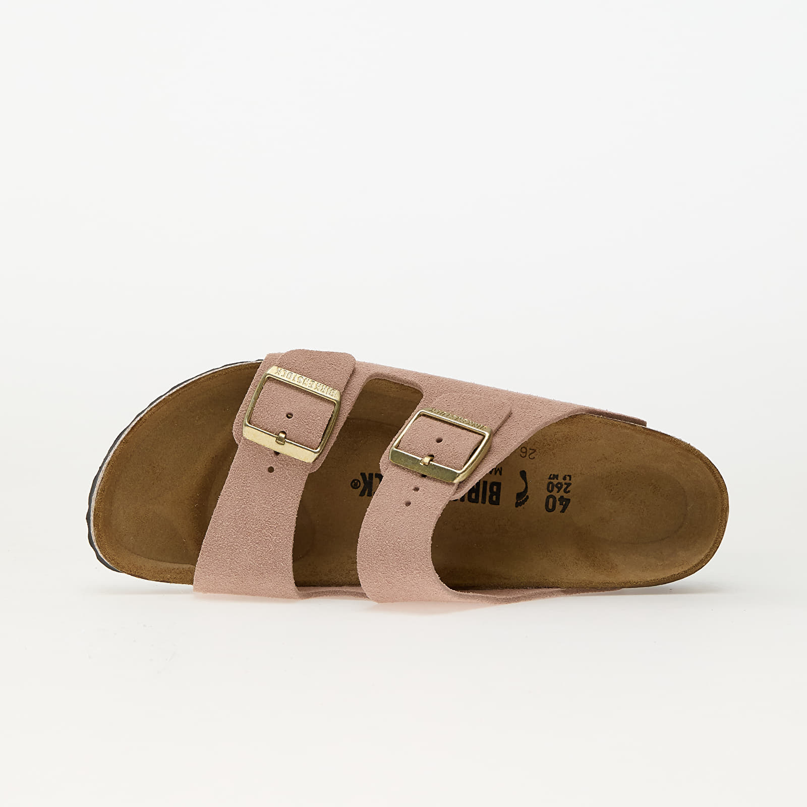 Women's sneakers and shoes Birkenstock Arizona Suede Leather Light Rose